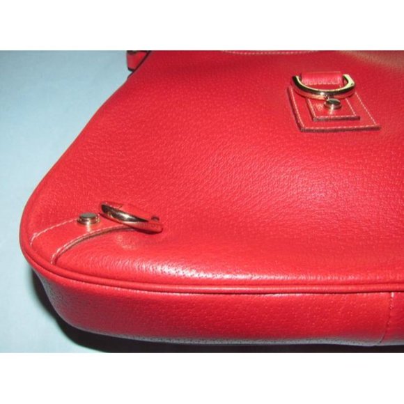 Gucci Abbey D-Ring Newer True Red Leather Hobo Bag - Picture 8 of 9